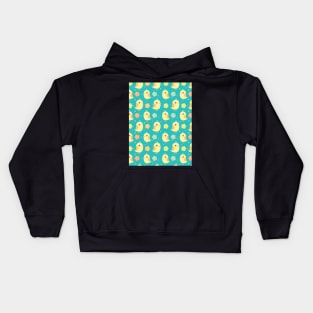 Cute Chicks & Flowers Pattern Kids Hoodie